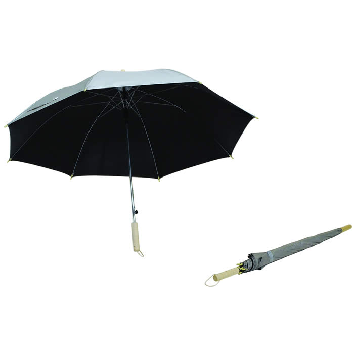 PARAGUAS MEDIANO "SILVER RAIN" 09-313, sombrilla para golf, paraguas para golf, sombrilla promocinal, sombrilla para impresion, sombrilla campaña, sombrilla con logotipo, sombrilla impresa, paraguas campaña, paraguas personalizado, paraguas impreso