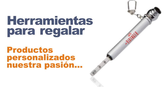 Herramientas promocionales para regalar