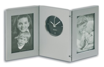 RELOJ PORTARRETRATO PLEGABLE PORTAPLUMA