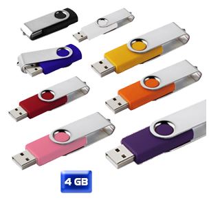 usb promocional, usb personalizado, usb 4 gb, usb giratorio, usb para publicidad, usb para impresion