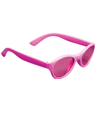 Lentes de sol tamaño infantil rosa YL-10237, reglos para niños