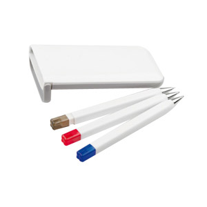 SET DE BOLIGRAFOS Y LAPICERA PROMOCIONAL DURHAM EST030r
