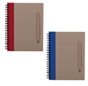 Libreta OFI076, LIBRETA CON PLUMA, LIBRETA PROMOCIONAL, LIBRETA ECOLOGICA, VENTA LIBRETA ECOLOGICA, FABRICA LIBRETA ECOLOGICA MEXICO, OFI076, LUBETA CON PLUMA