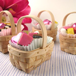 mini picnic basket favor