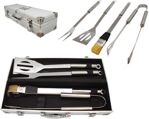 SET DE BBQ Crome, BBQ017y REGALO EJECUTIVO