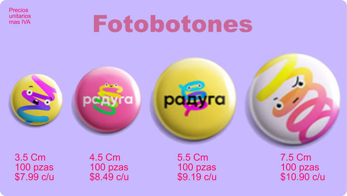 Fotobotones promocionales gelpublicite 2021