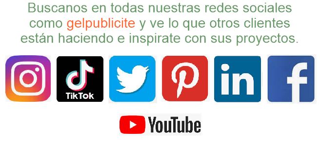 Link redes sociales gelpublicite, post creado 25 de Julio de 2021