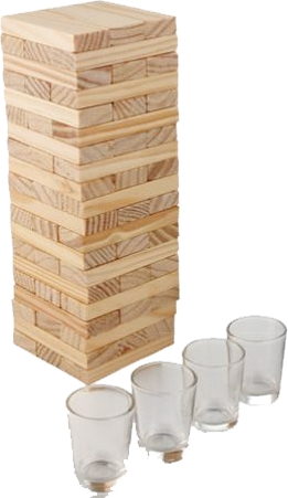 JENGA PROMOCIONAL DRINKING TOWER JM025r