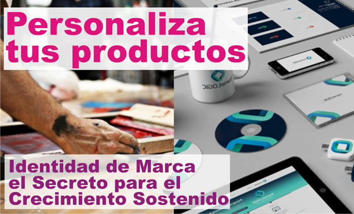 identidad de marca con promocionales