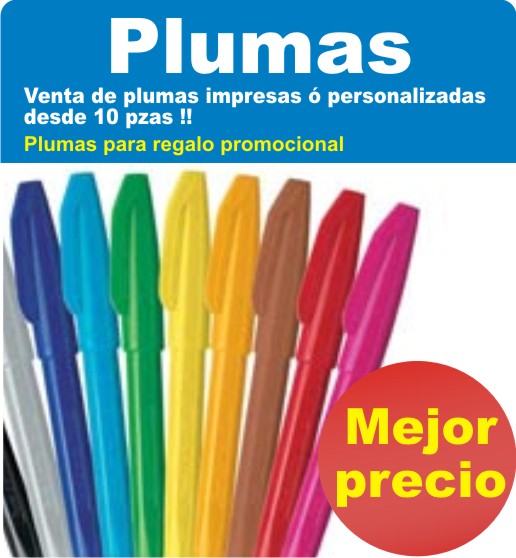 Plumas, Boligrafos, marcadores, lapiceros promocionales publicitarios