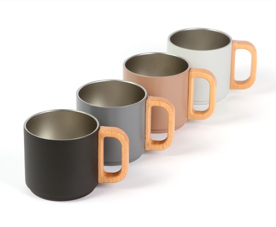 Taza promocionla metalica Habo para venta para su personalizado para envio a todo Mexico