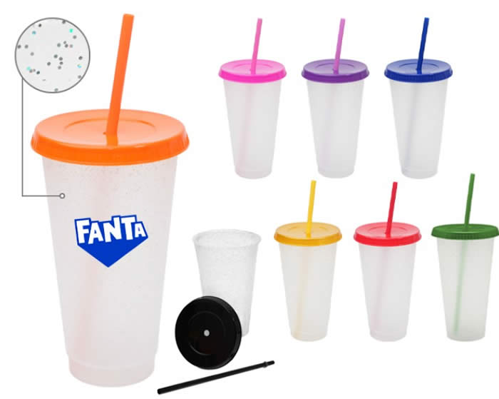 VASO PROMOCIONAL CON GLITTER A28821